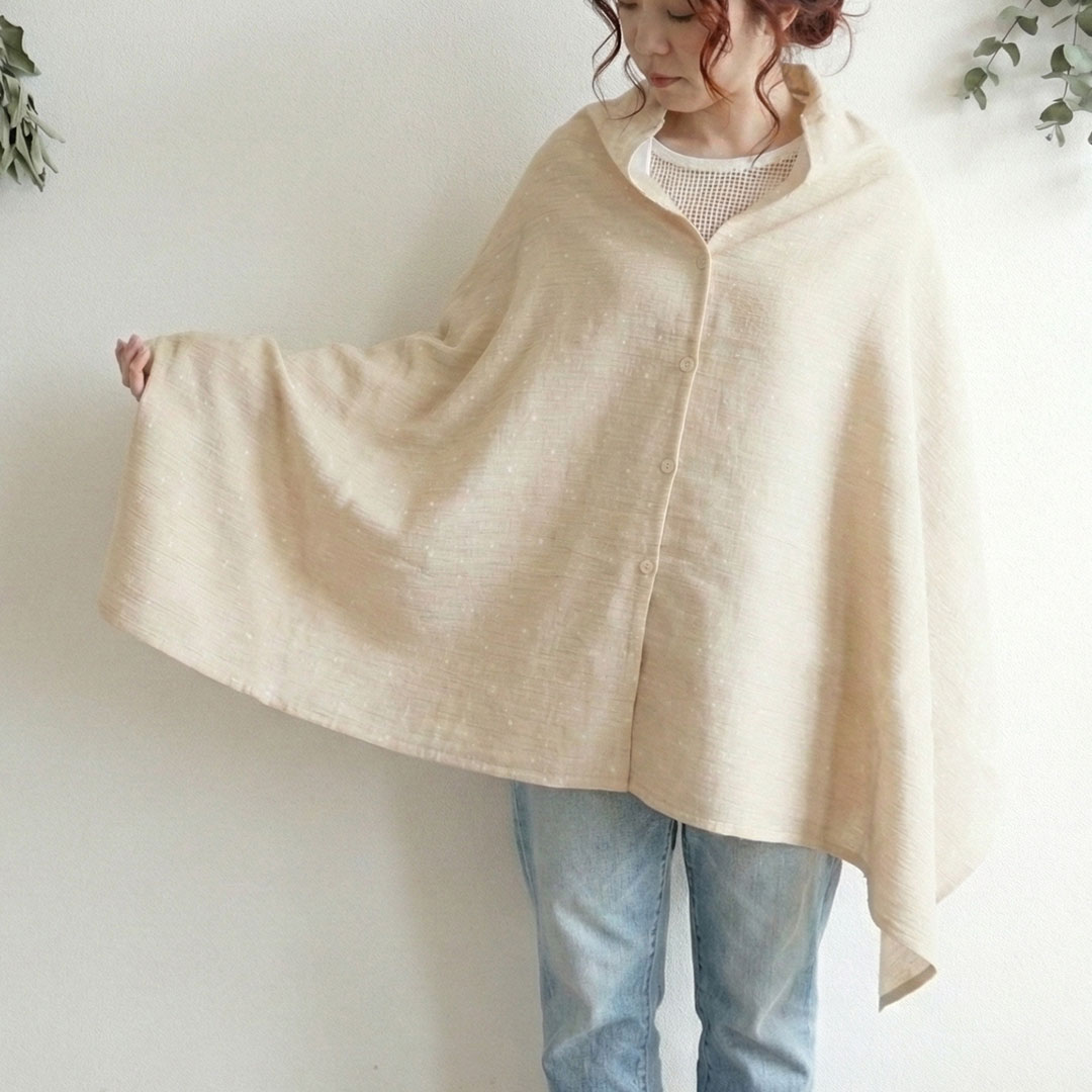 BabyGooseのオーガニックコットン授乳ケープ