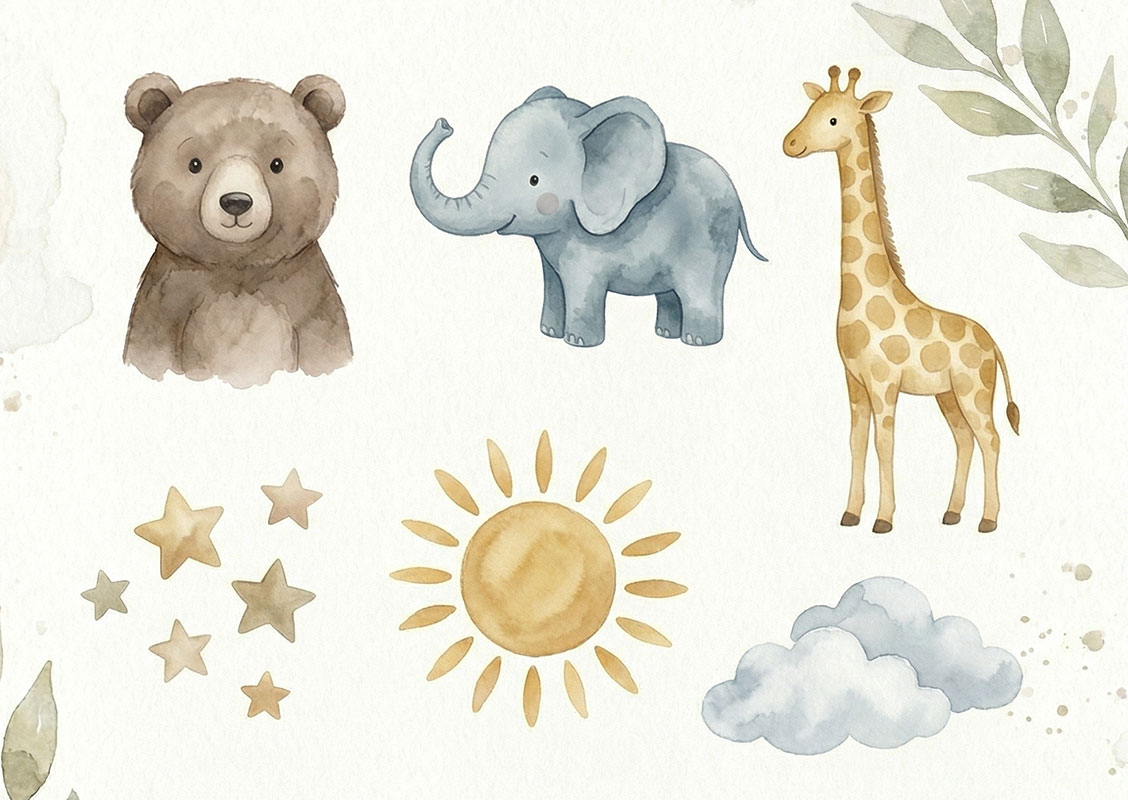 性別を問わず贈れる出産祝いにはユニバーサルなモチーフを