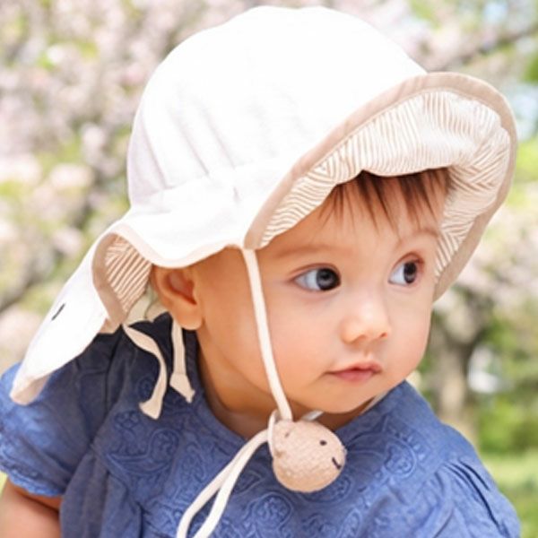 UVカットベビー帽子