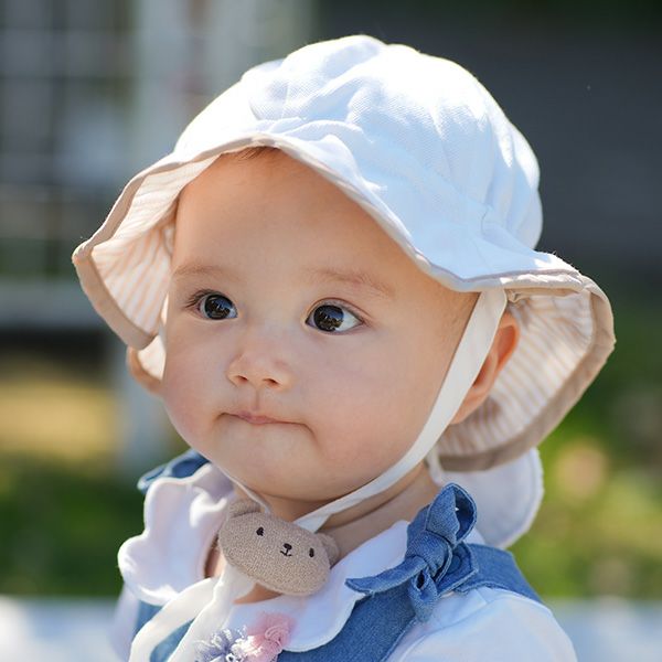BabyGooseのしろくまさん帽子
